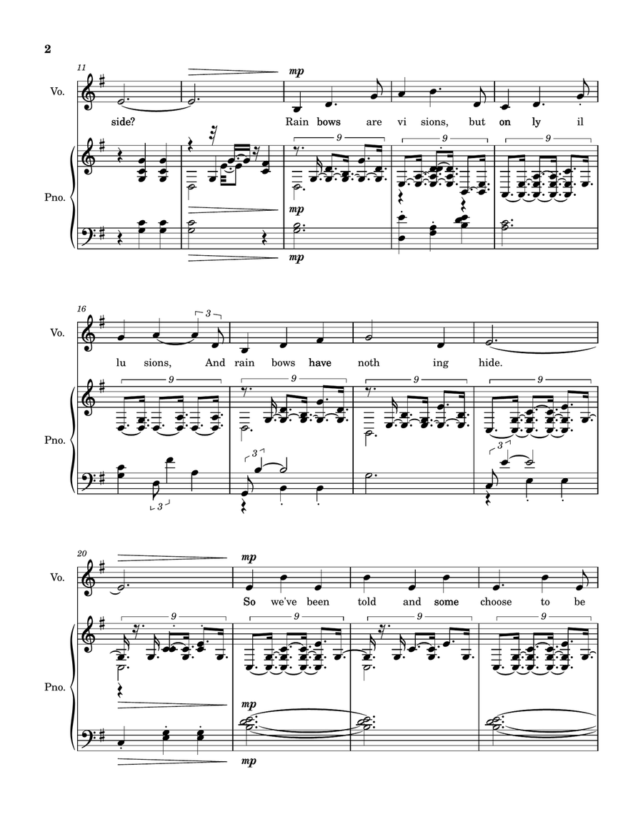 The Rainbow Connection Piano Solo scores gallery preview page 2