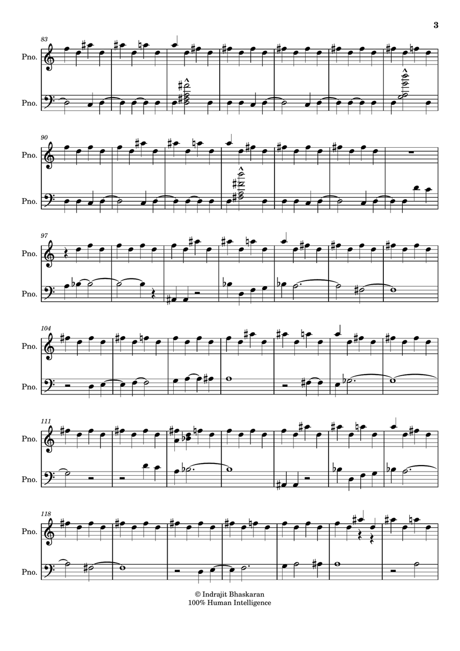ReTurn I ReTurn I Easy Piano scores gallery preview page 3