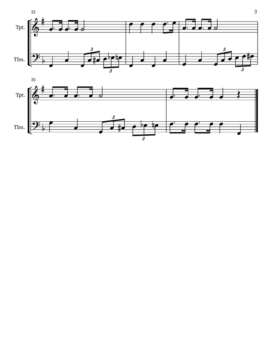 Yellow Submarine Yellow Submarine Brass Duet scores gallery preview page 3