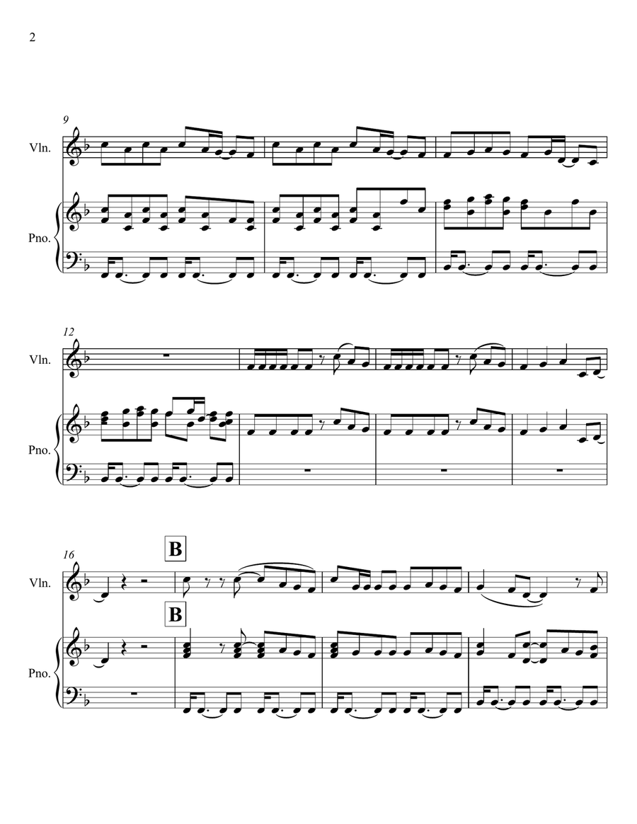Best Day Of My Life Best Day Of My Life Violin Solo scores gallery preview page 2