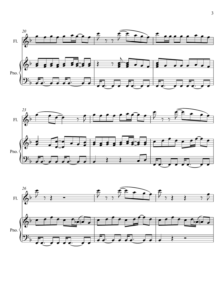 Best Day Of My Life Best Day Of My Life Flute Solo scores gallery preview page 3