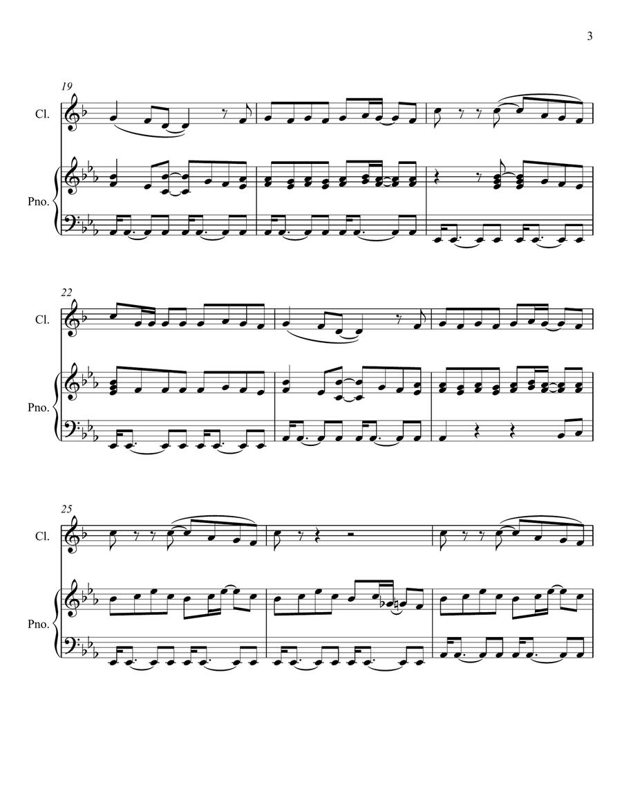 Best Day Of My Life Best Day Of My Life Clarinet Solo scores gallery preview page 3