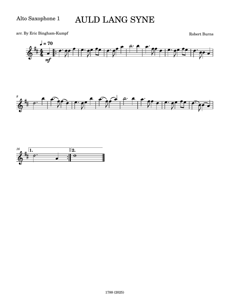 AULD LANG SYNE AULD LANG SYNE Woodwind Quartet scores gallery preview page 2