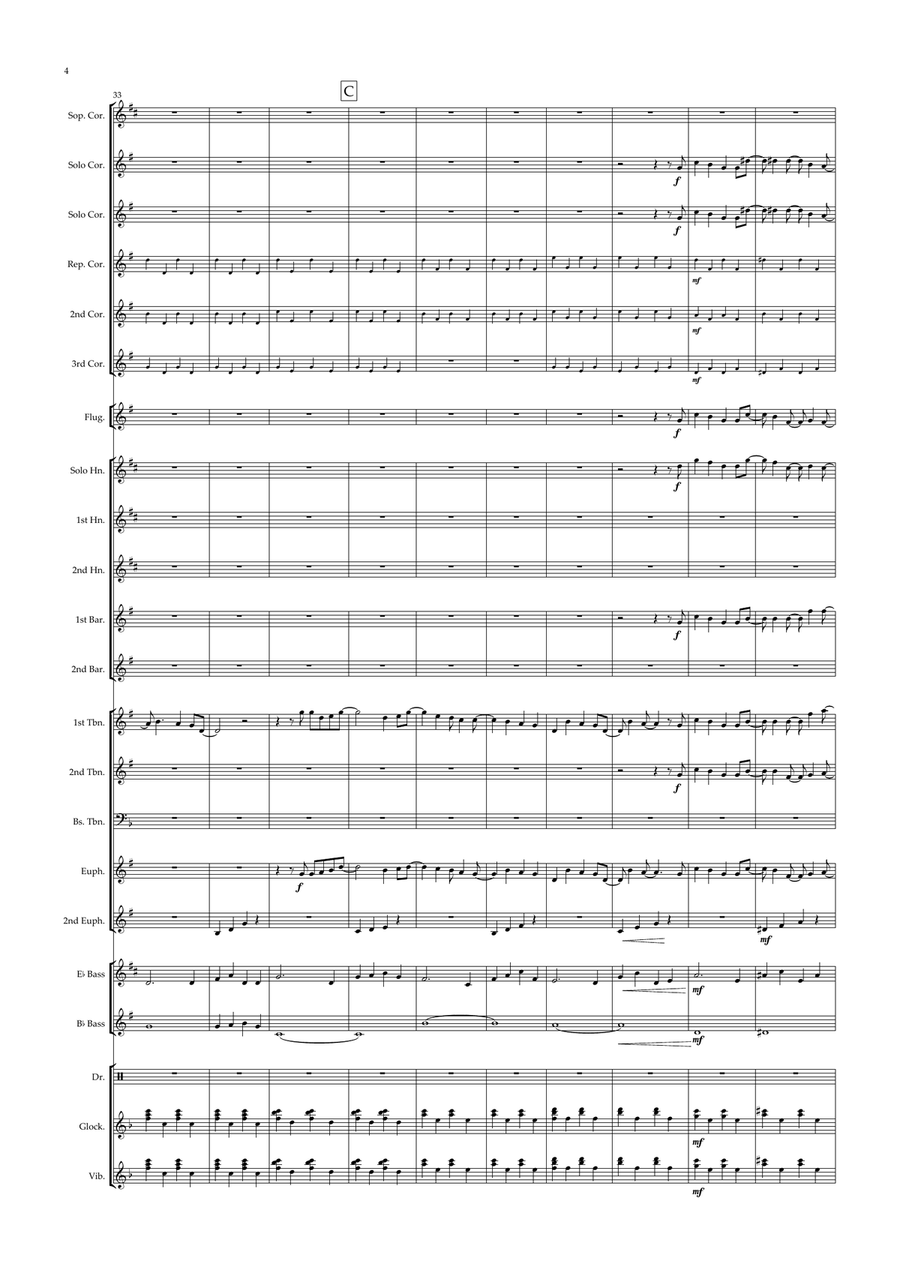 When I Grow Up Brass Band scores gallery preview page 4