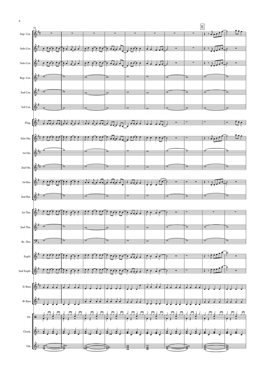 When I Grow Up Brass Band scores gallery preview page 6