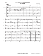 El Africano Saxophone Quartet scores gallery preview page 5