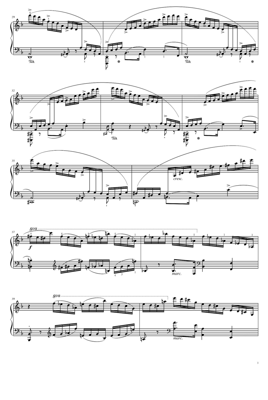 Etudes, Op.10 No.8 in F - Fryderyk Fanciszek Chopin Piano Method scores gallery preview page 3