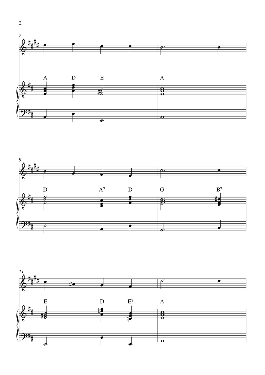 Crown Him with Many Crowns B-Flat Clarinet scores gallery preview page 2