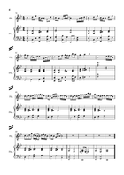 Spinning Globe Violin Solo scores gallery preview page 6