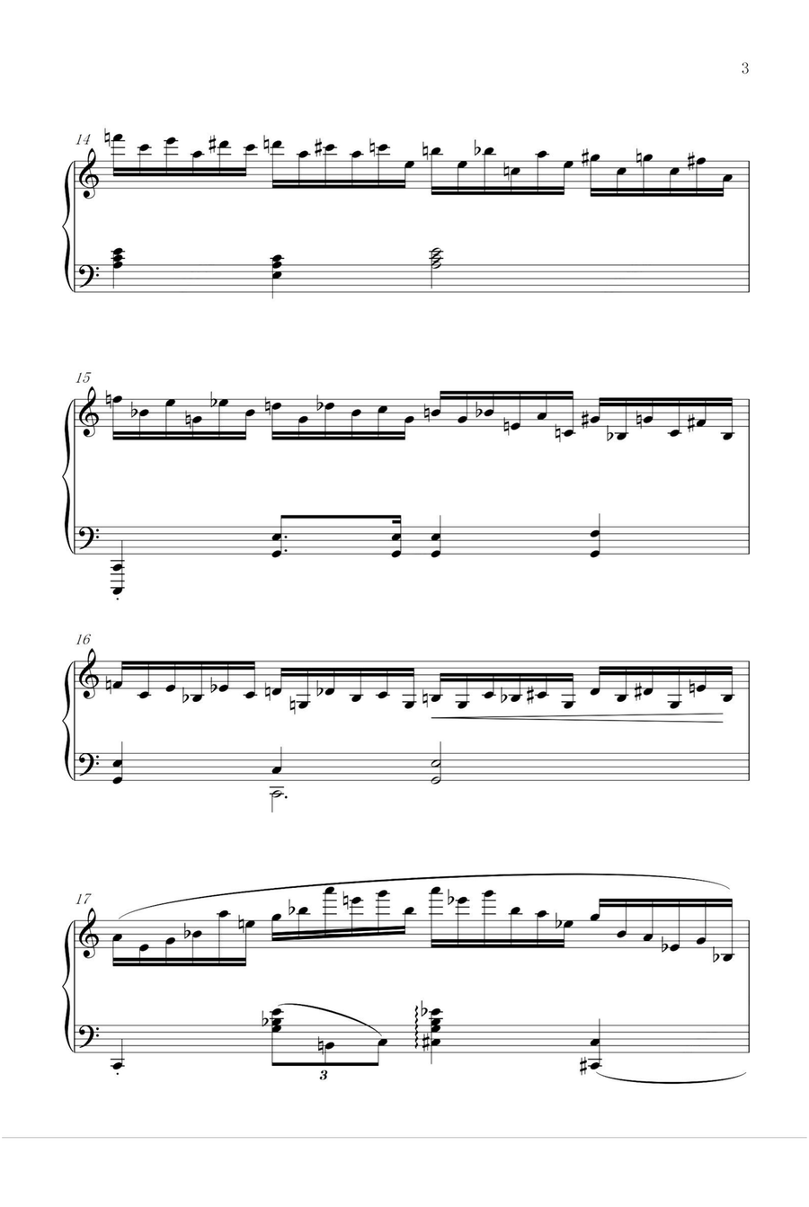 Etudes, Op. 25 No. 11 in A Minor Winter Wind - Fryderyk Fanciszek Chopin Piano Method scores gallery preview page 3