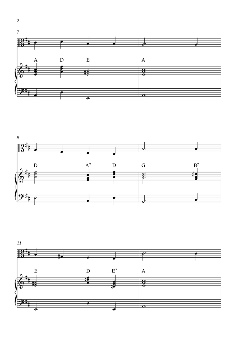 Crown Him with Many Crowns Viola scores gallery preview page 2