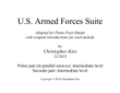 U.S. Armed Forces Suite for Piano Four-Hands