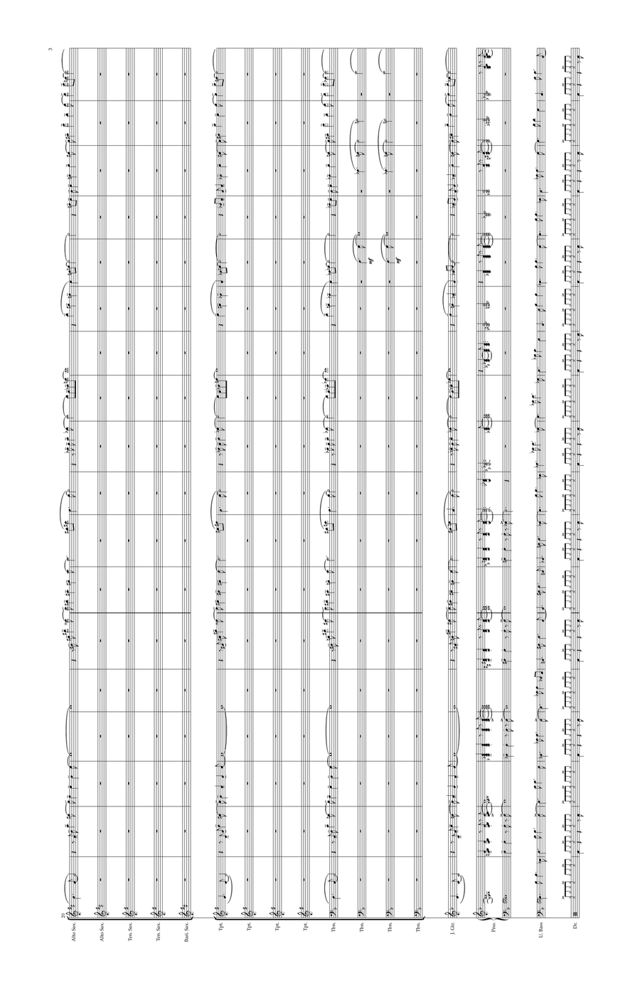 Shanghai Bound Shanghai Bound Jazz Ensemble scores gallery preview page 3