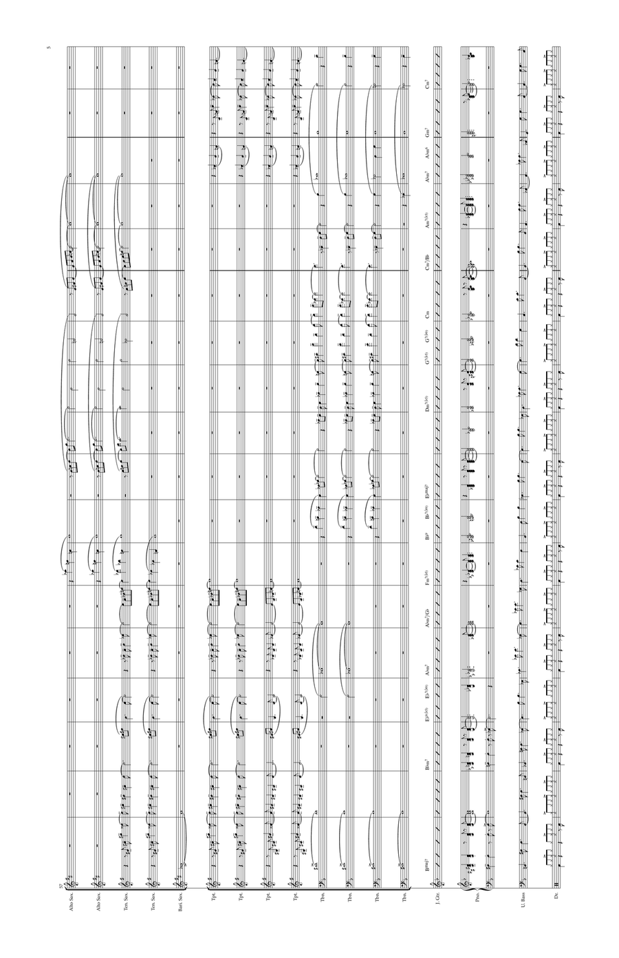Shanghai Bound Shanghai Bound Jazz Ensemble scores gallery preview page 5