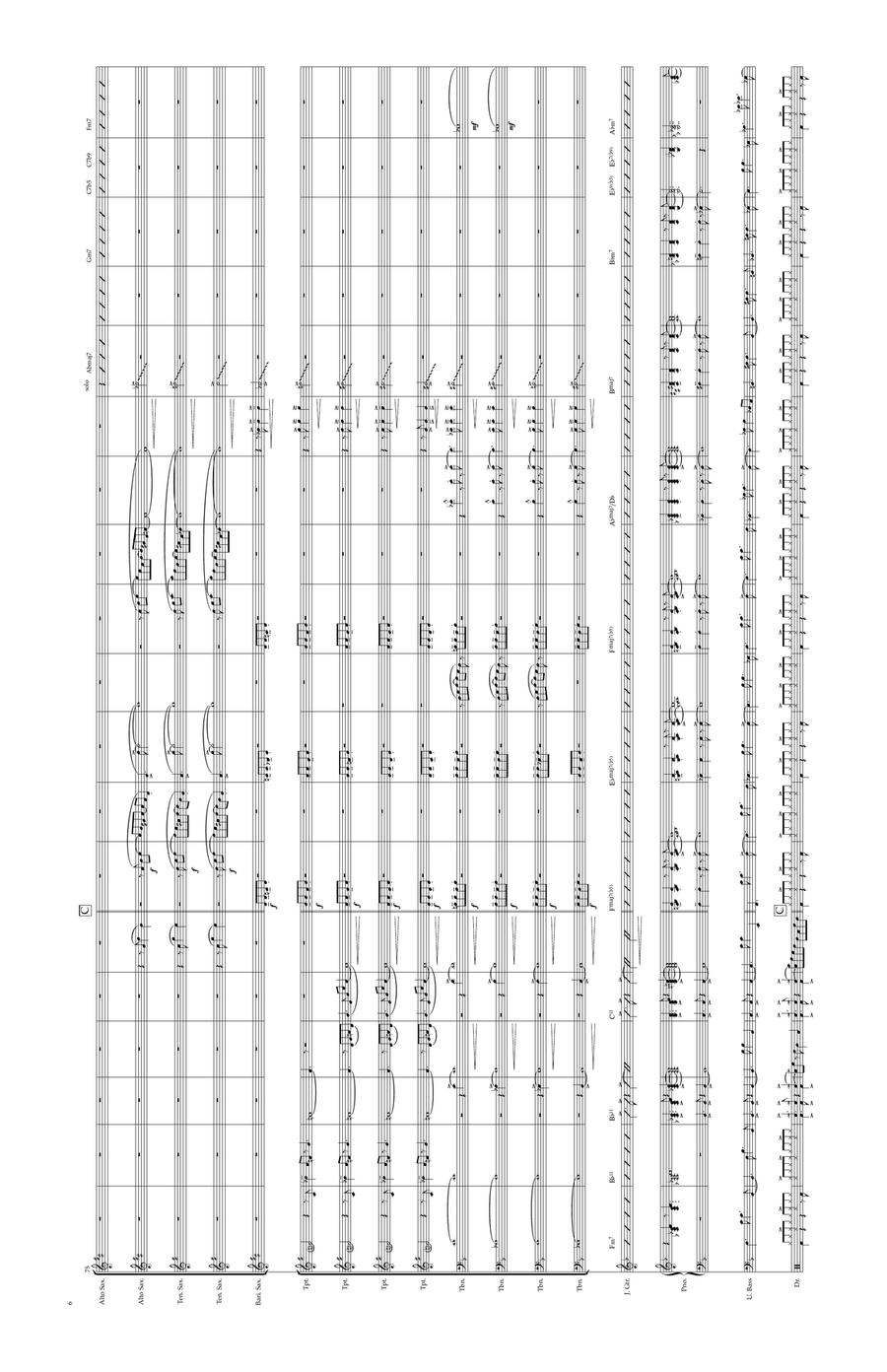 Shanghai Bound Shanghai Bound Jazz Ensemble scores gallery preview page 6