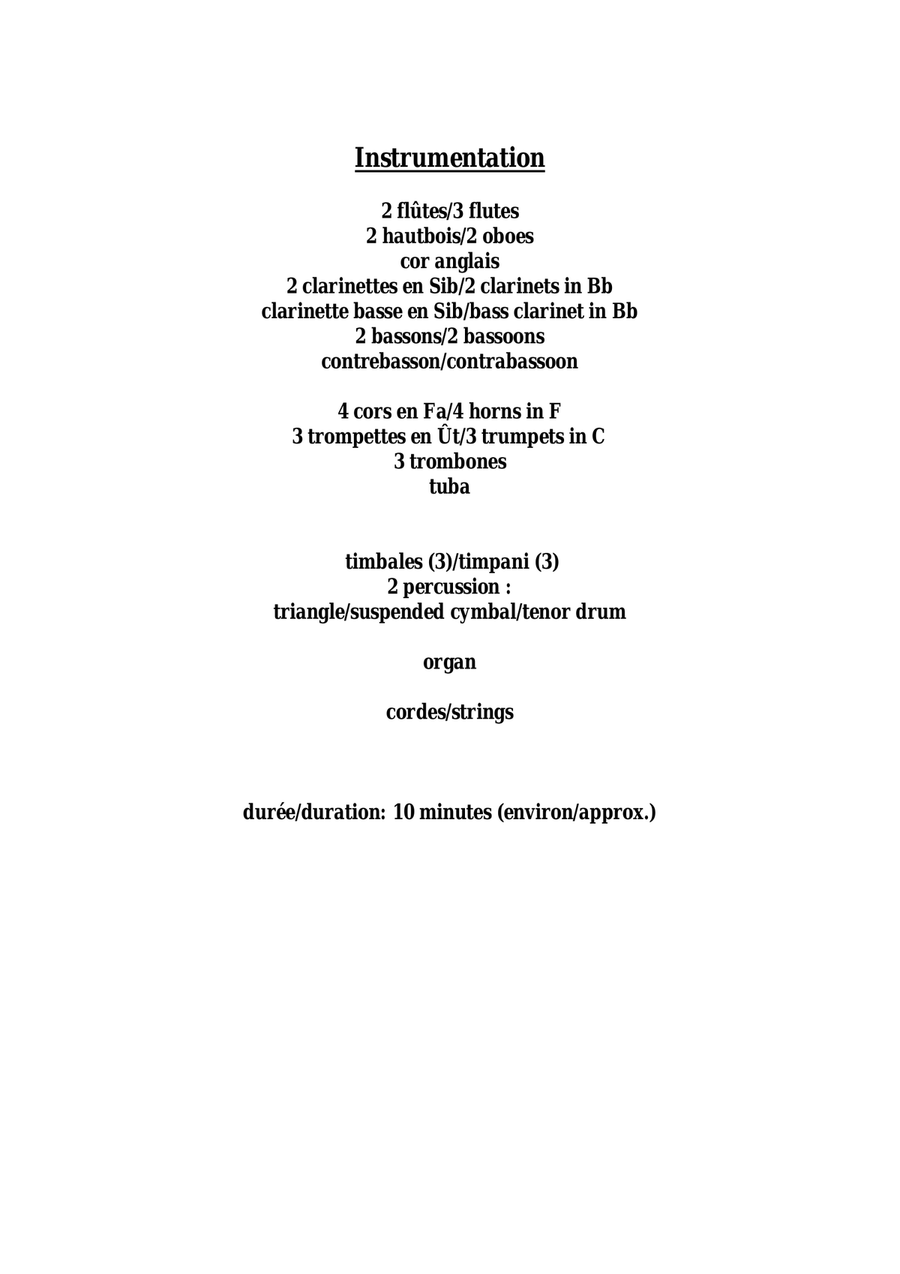 Mount Everest : Summit Bid for orchestra, score only - Score Only Full Orchestra scores gallery preview page 3