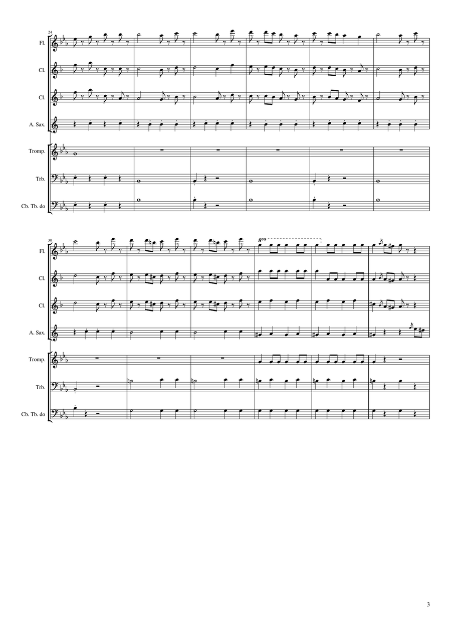 Radetzky Radetzky Full Orchestra scores gallery preview page 3