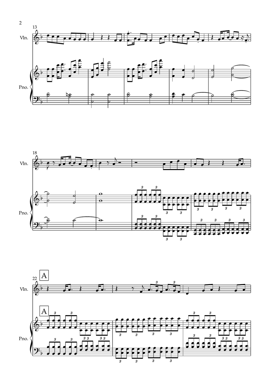 Beautiful Things Beautiful Things Violin Solo scores gallery preview page 2