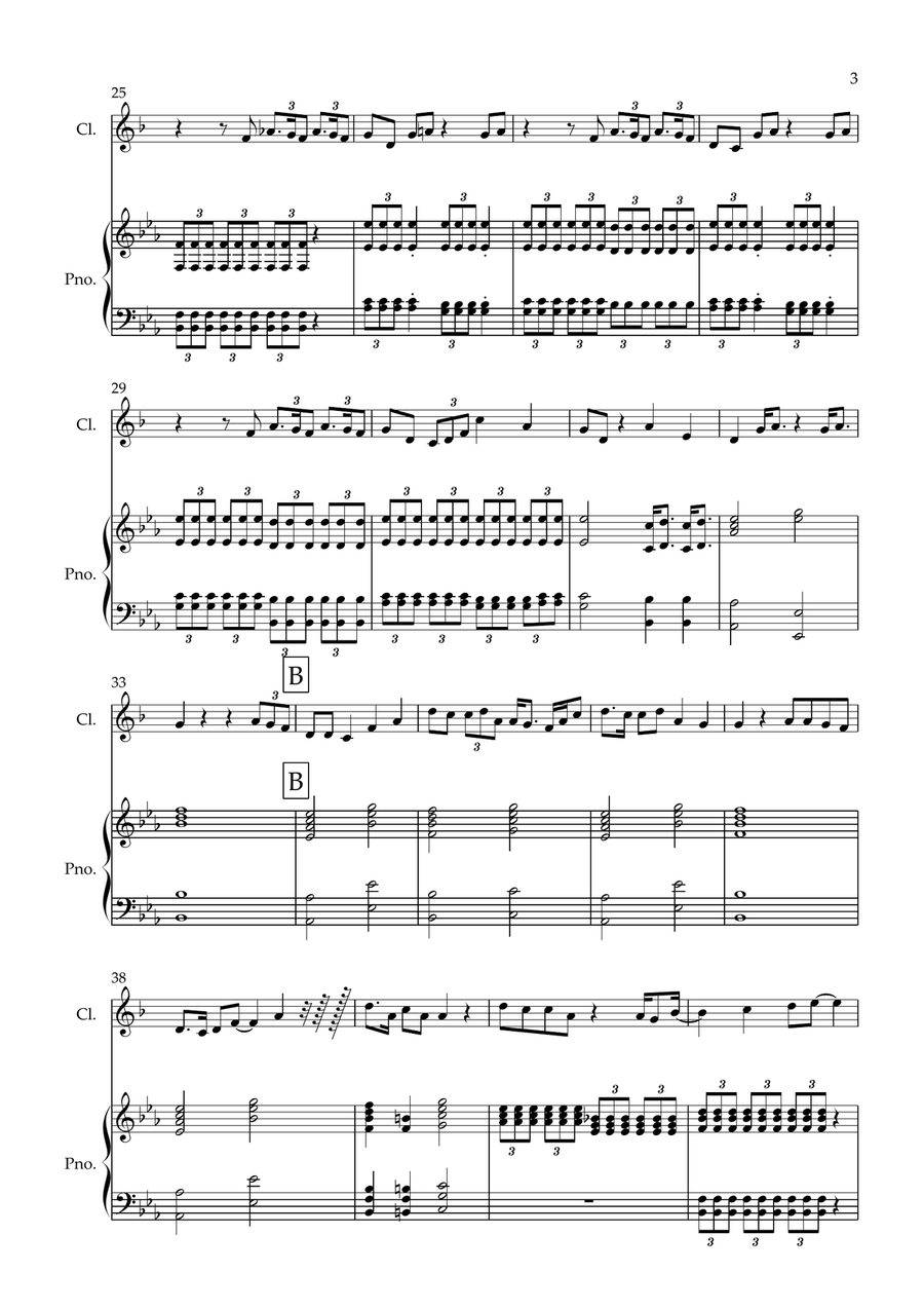 Beautiful Things Beautiful Things Clarinet Solo scores gallery preview page 3