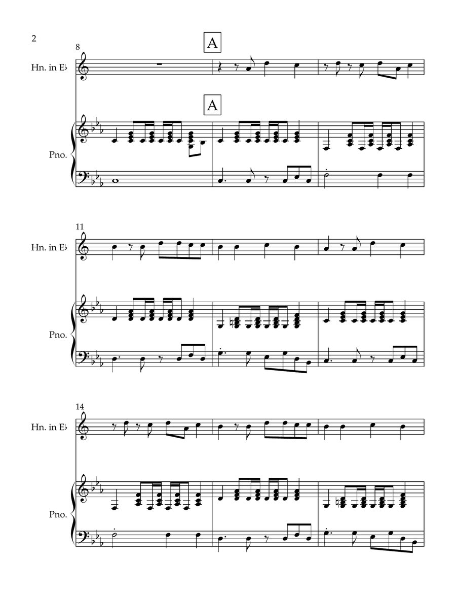 Beggin' Beggin' Horn scores gallery preview page 2