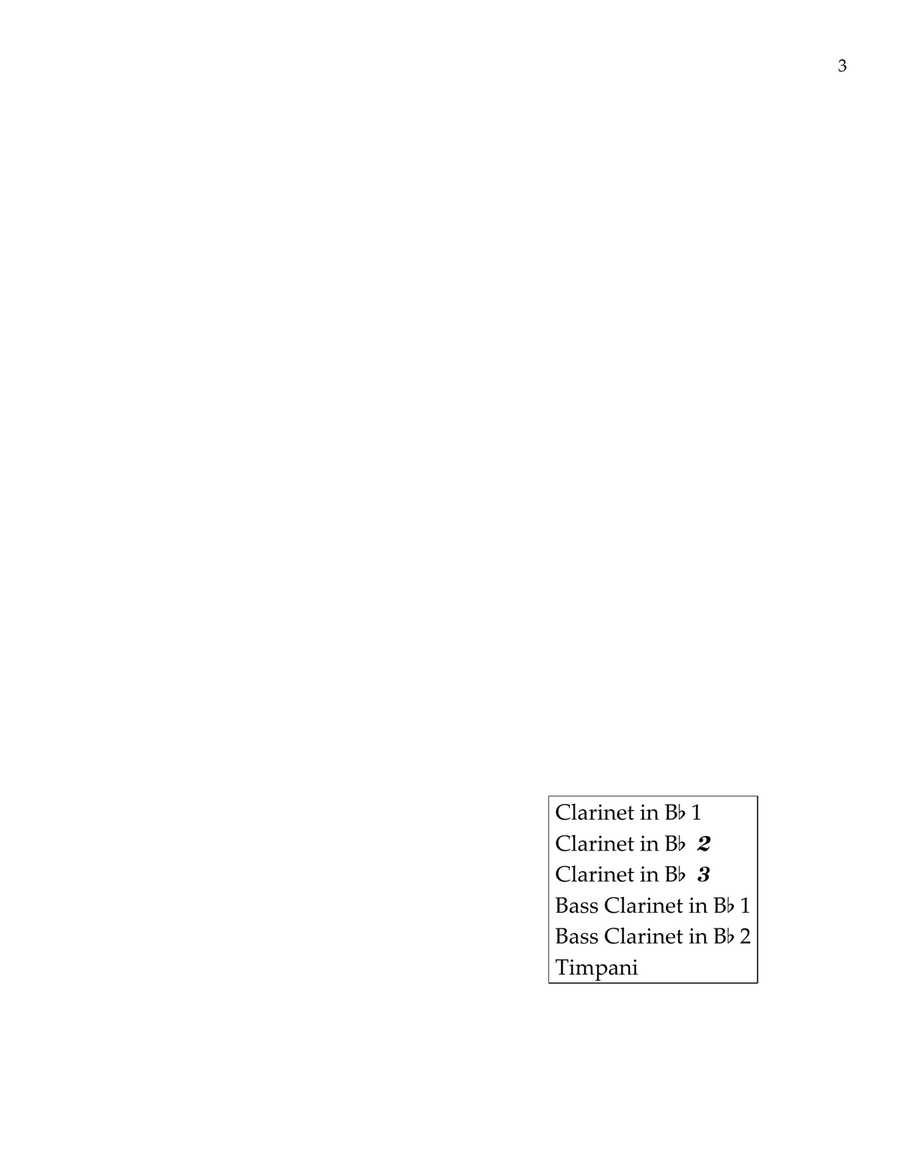 Jupiter Slow Theme from the Planets | Clarinet Quintet Clarinet Quintet scores gallery preview page 3
