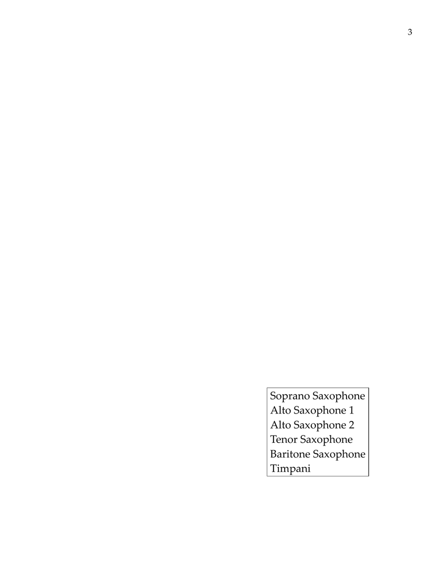Jupiter Slow Theme from the Planets | Saxophone Quintet Saxophone Quintet scores gallery preview page 3