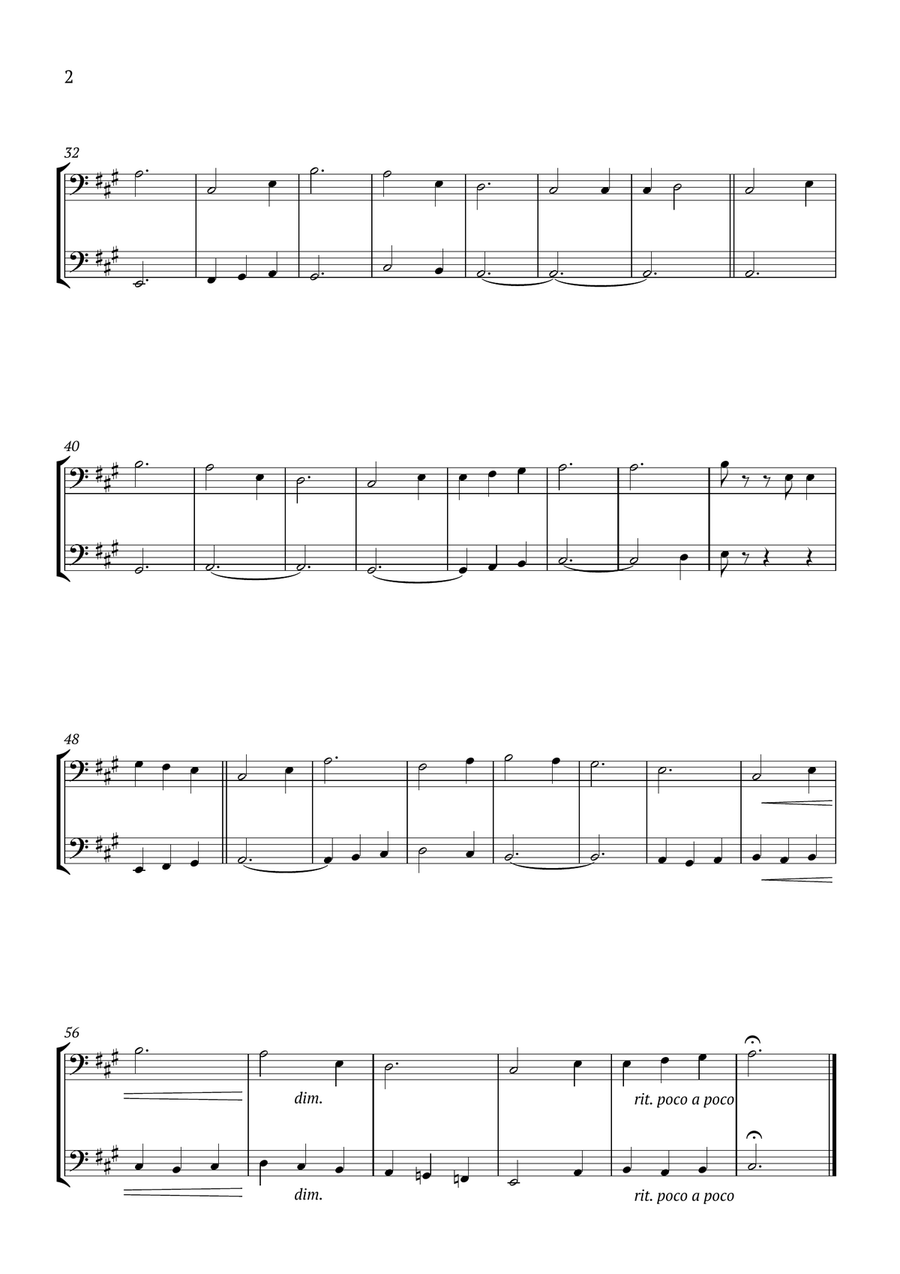 Edelweiss Woodwind Duet scores gallery preview page 2