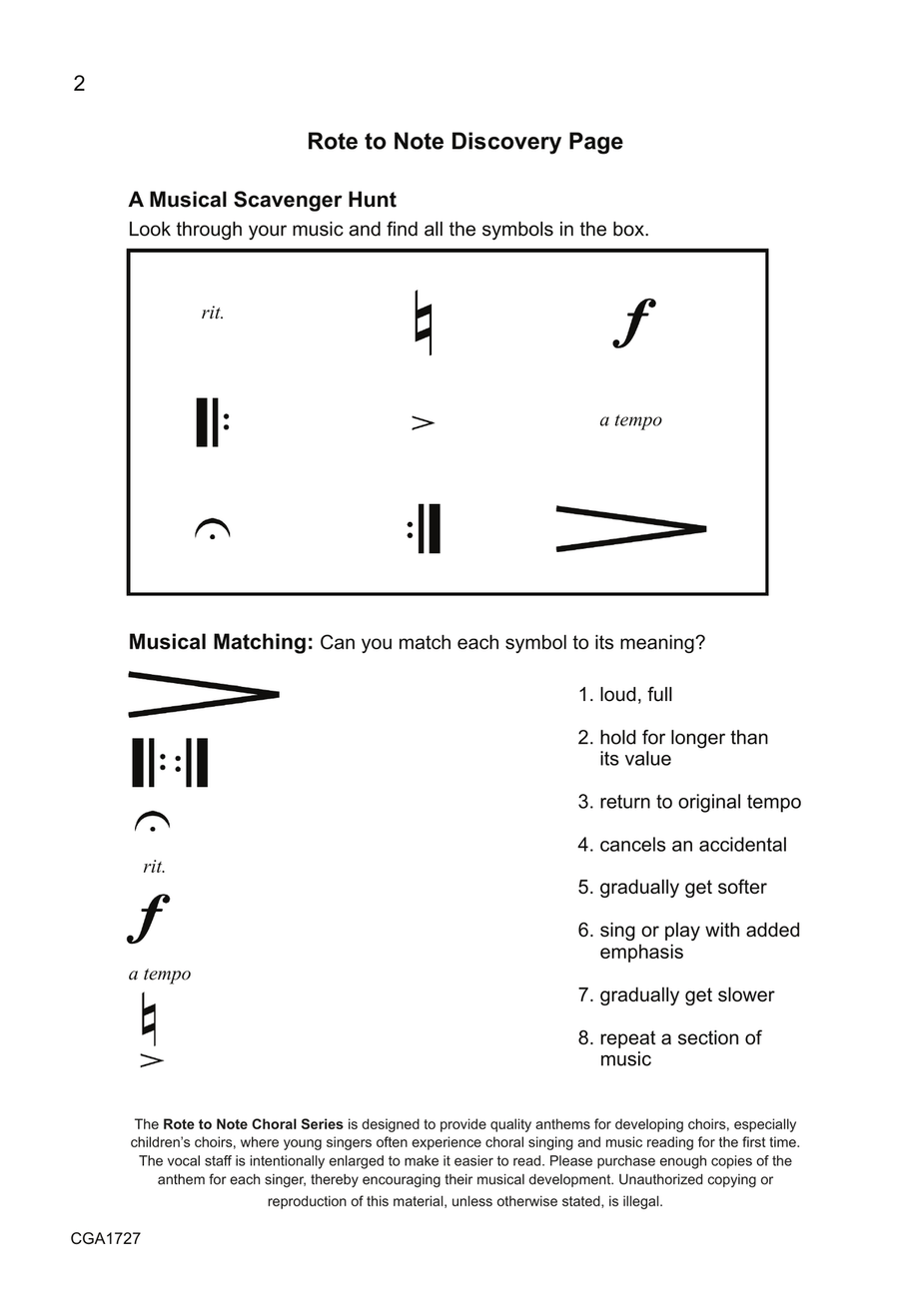 I Can Pray - Unison I Can Pray - Unison Unison Choir scores gallery preview page 2