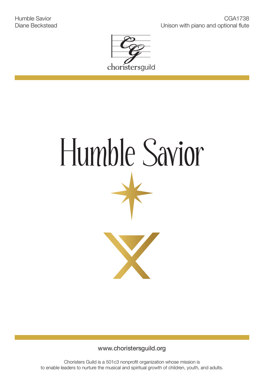 Humble Savior - Unison Humble Savior - Unison Unison Choir scores gallery preview page 1