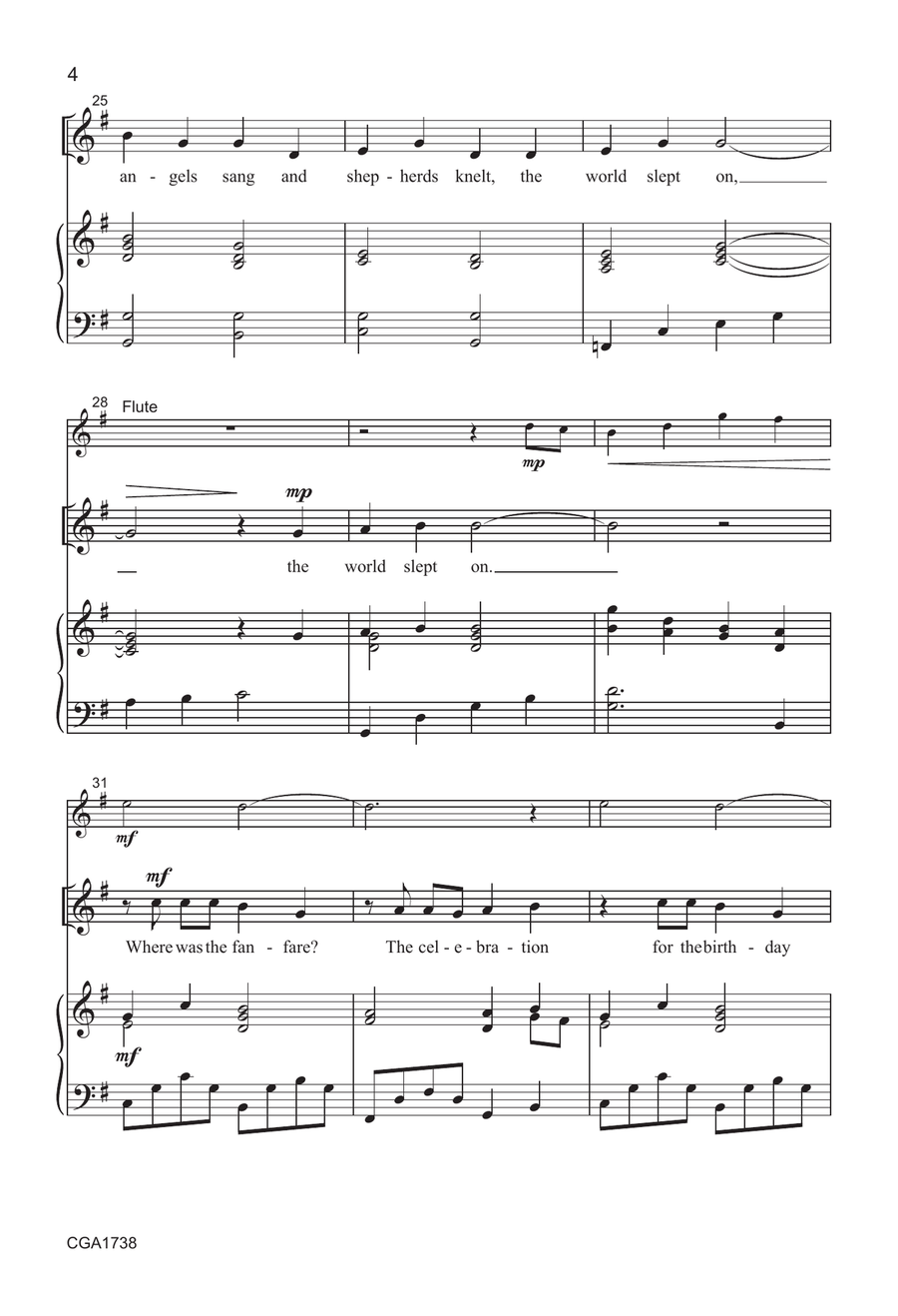 Humble Savior - Unison Humble Savior - Unison Unison Choir scores gallery preview page 4