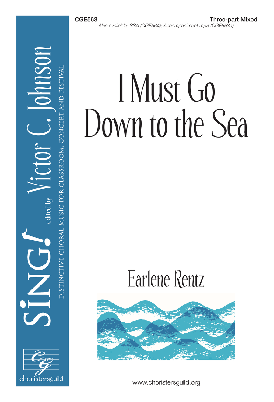 I Must Go Down to the Sea - Three-part Mixed 3-Part scores gallery preview page 1