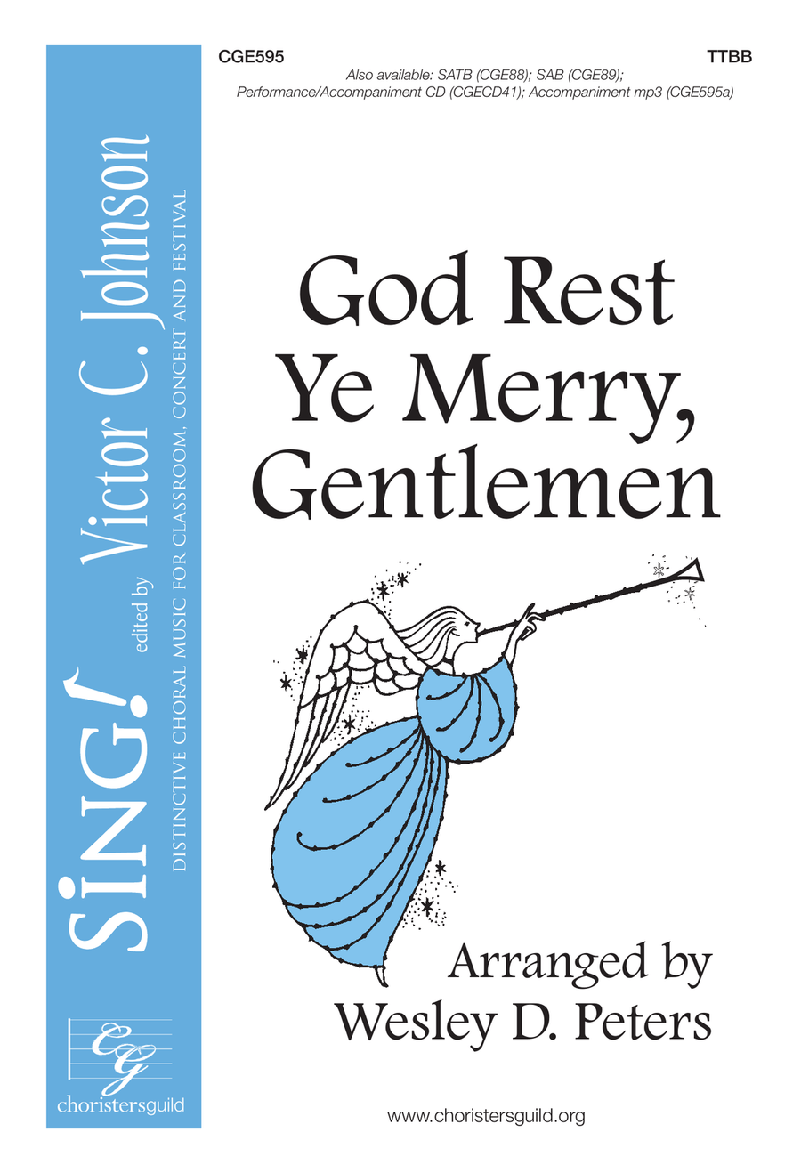 God Rest Ye Merry Gentlemen - TTBB TTBB scores gallery preview page 1