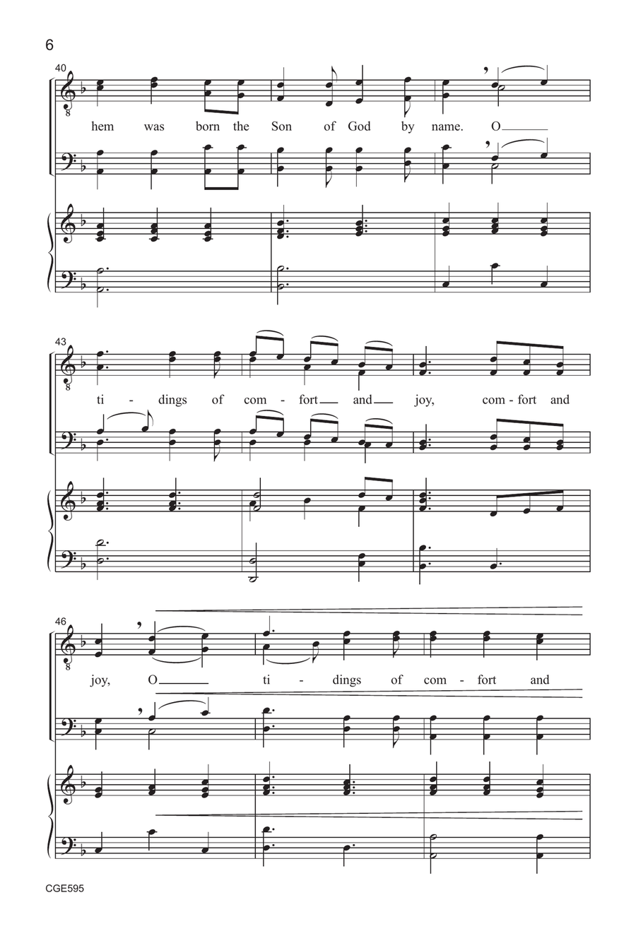 God Rest Ye Merry Gentlemen - TTBB TTBB scores gallery preview page 6