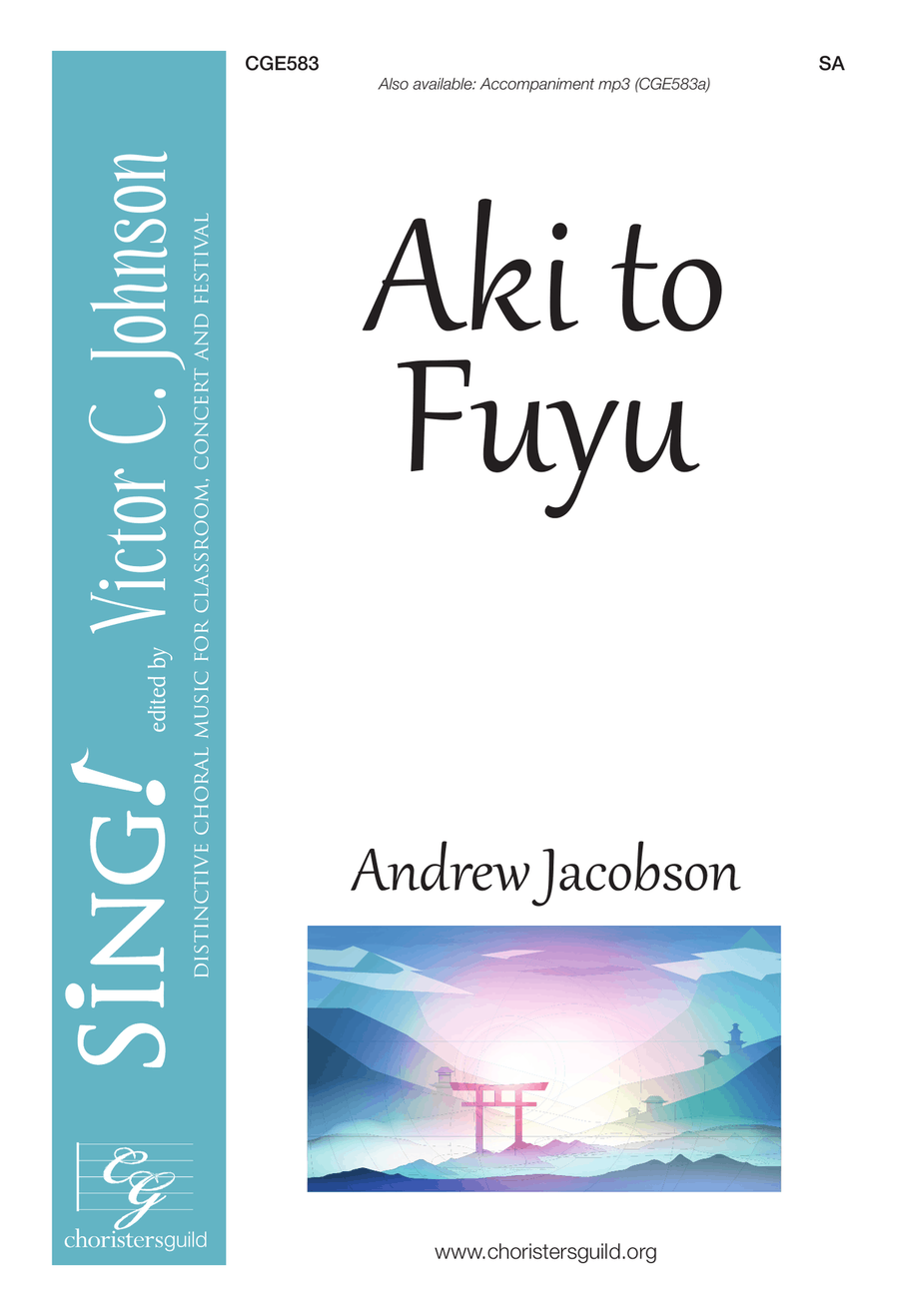 Aki to Fuyu - Two-part Aki to Fuyu - Two-part Choir scores gallery preview page 1