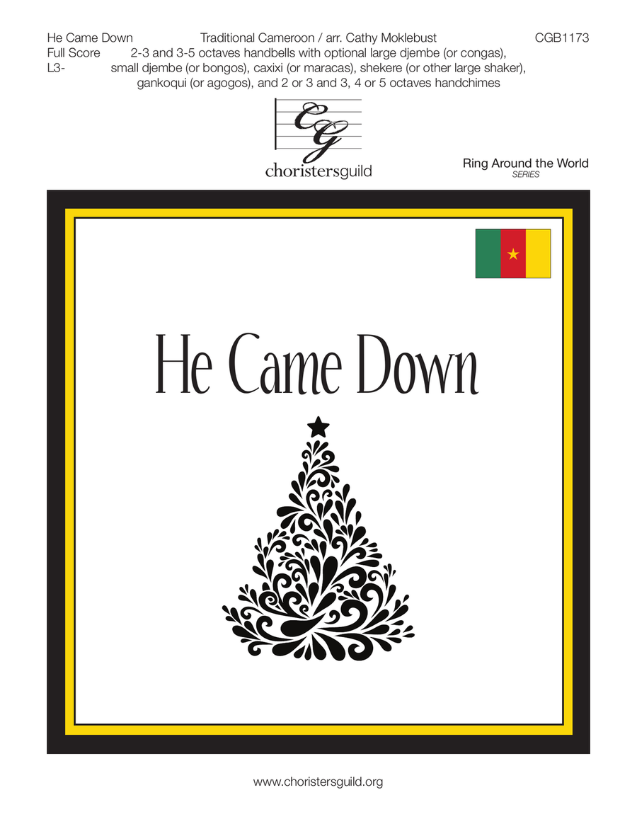 He Came Down - Full Score (2-5 octaves) 5-Octaves scores gallery preview page 1