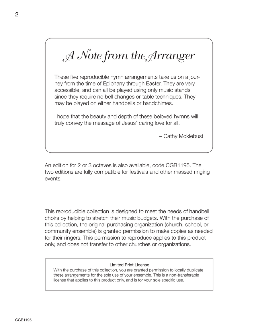 Journey to Glory (Reproducible) - 3-5 octaves 5-Octaves scores gallery preview page 4