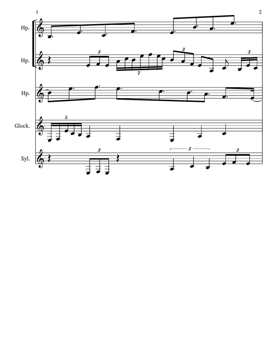 Children's Musing 72 Children's Musing 72 Small Ensemble scores gallery preview page 2
