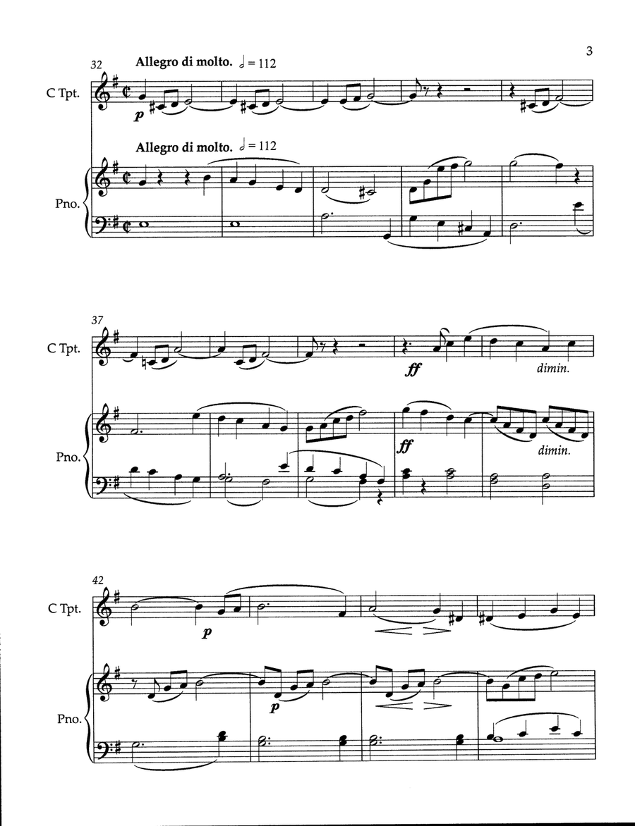 Overture to Heimkehr aus der Fremde Chamber Music scores gallery preview page 3