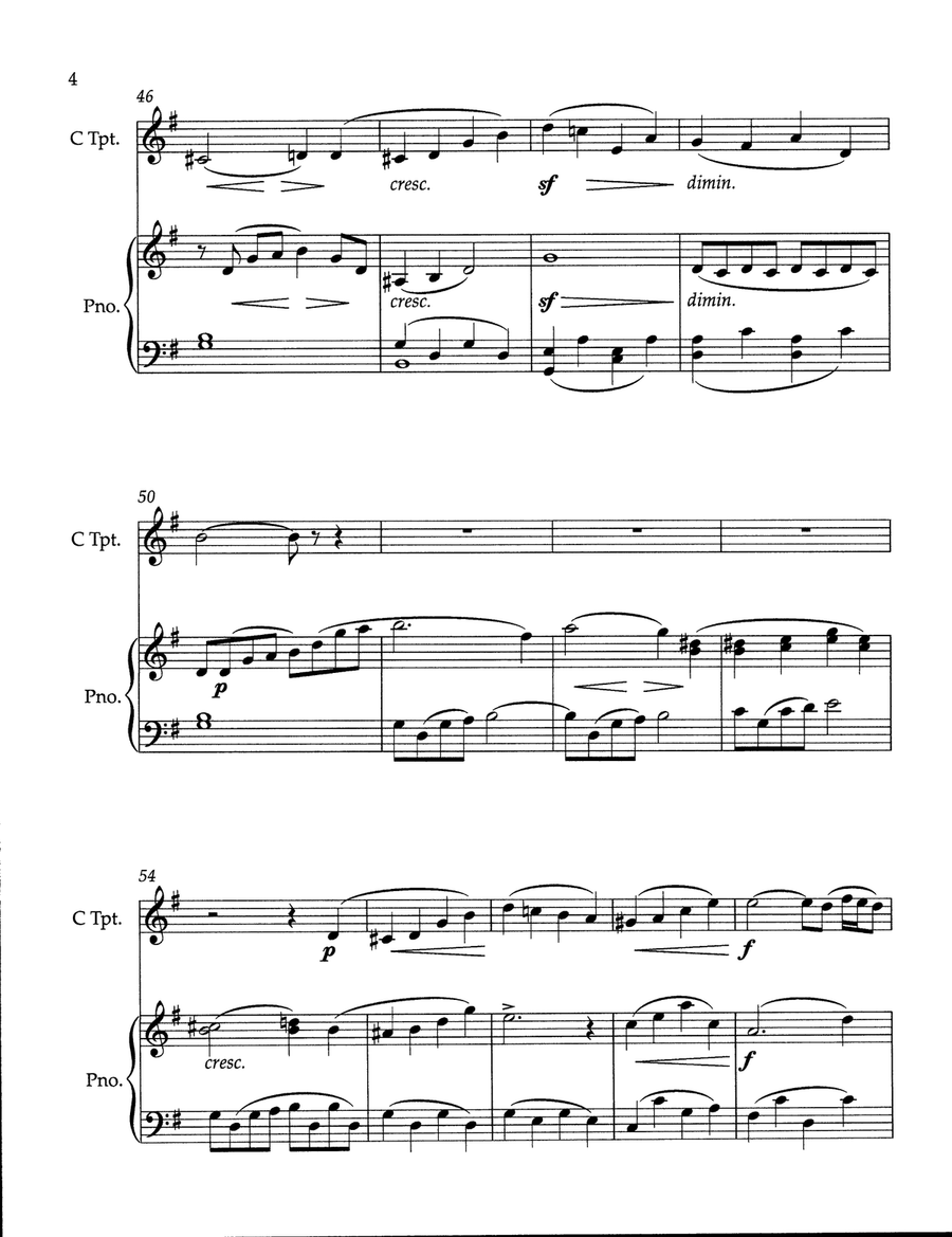 Overture to Heimkehr aus der Fremde Chamber Music scores gallery preview page 4