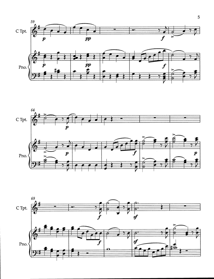 Overture to Heimkehr aus der Fremde Chamber Music scores gallery preview page 5