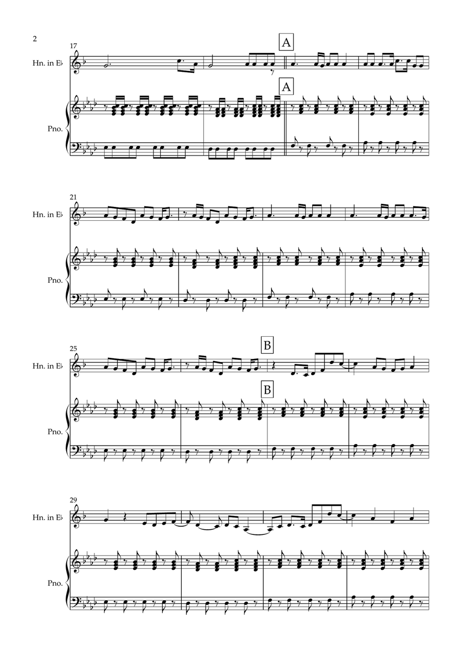 Counting Stars Counting Stars Horn scores gallery preview page 2