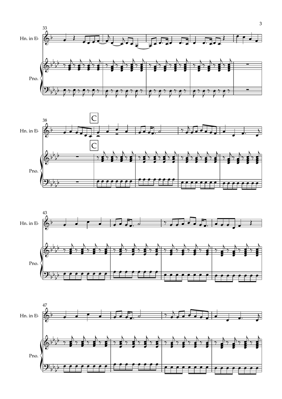 Counting Stars Counting Stars Horn scores gallery preview page 3
