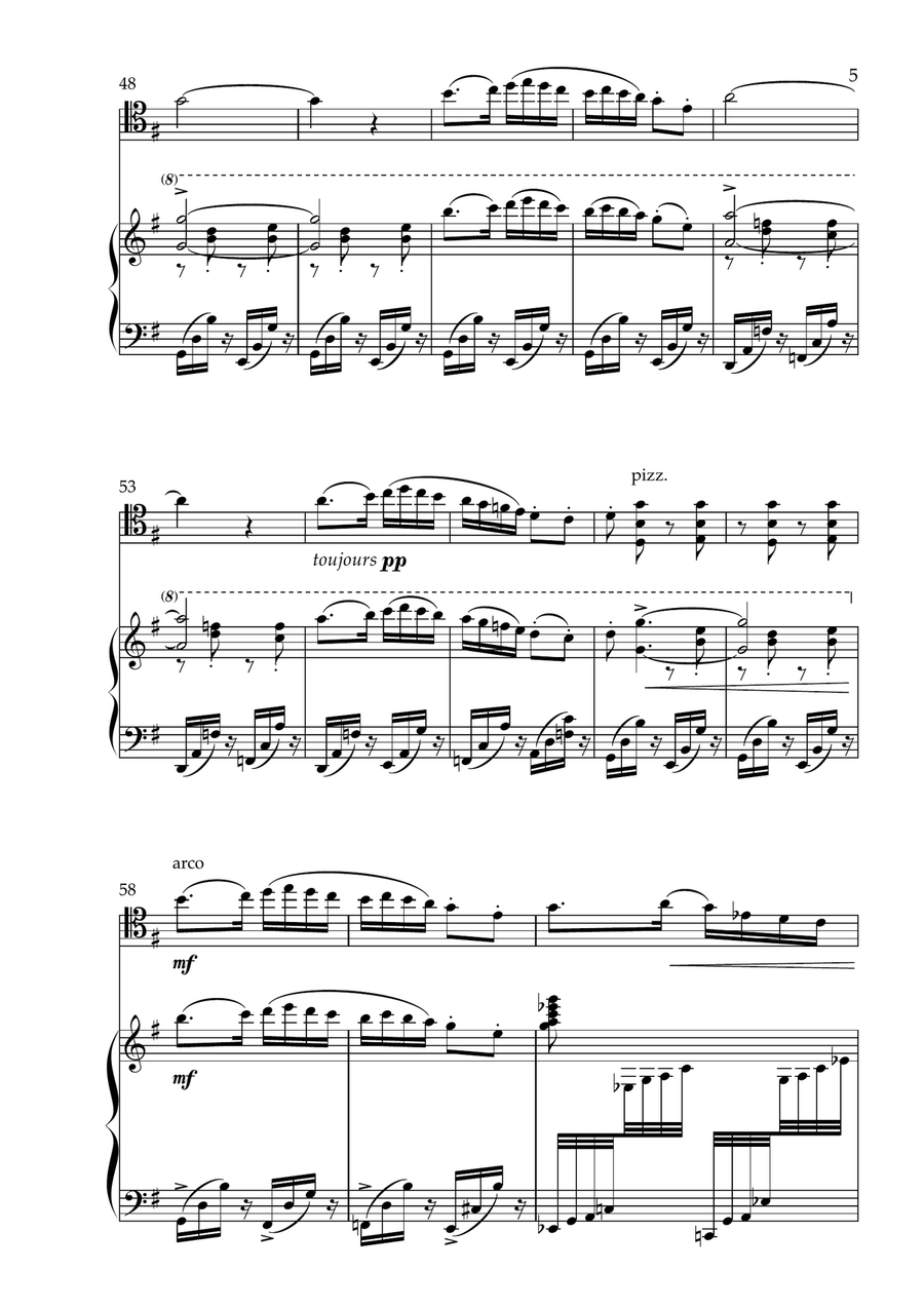 Cortege Cortege Piano scores gallery preview page 5