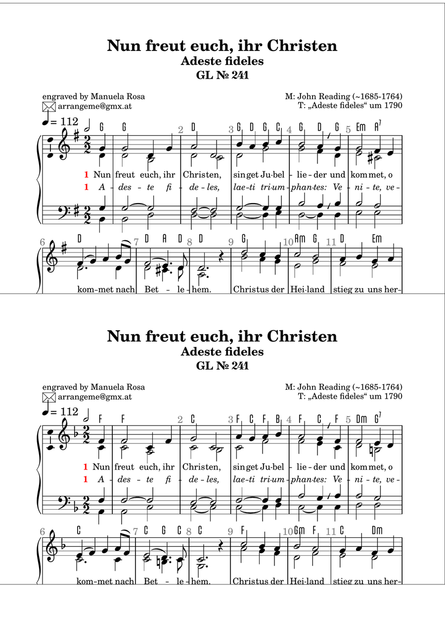 Gottesloblieder Collection Weihnachten: 238, 239, 241, 243, 247, 248, 249, 799 Organ Solo scores gallery preview page 3