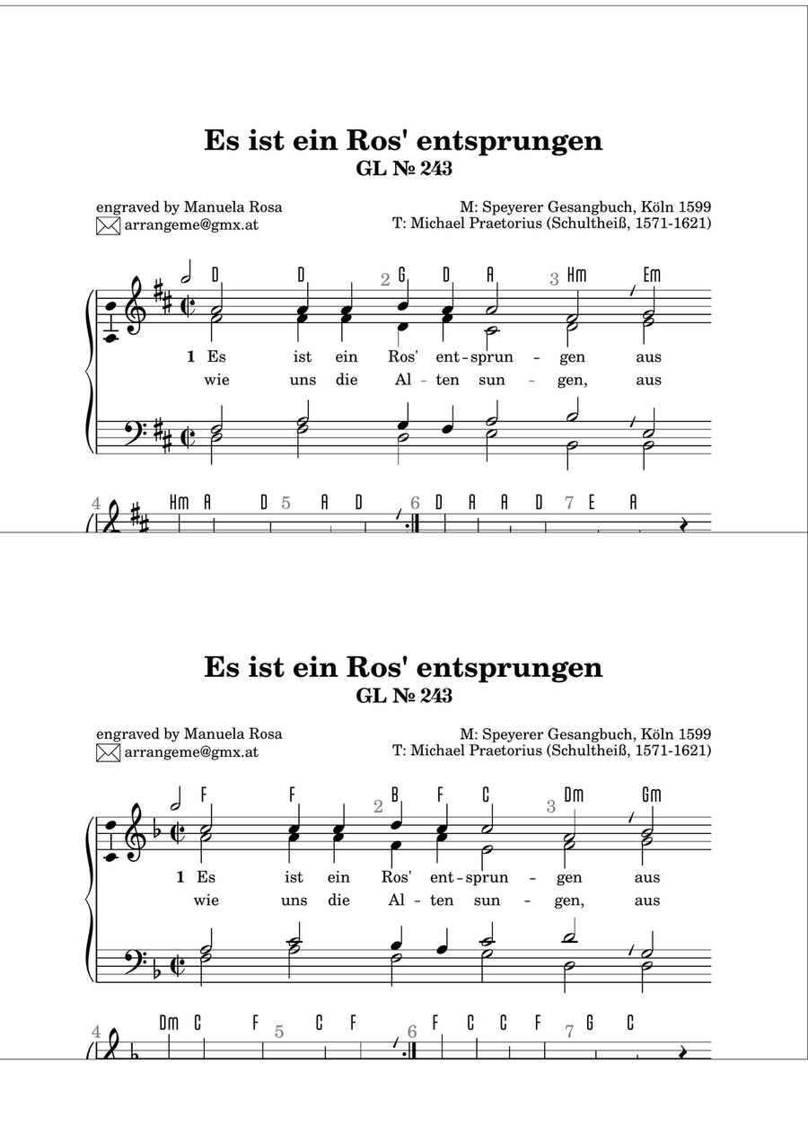 Gottesloblieder Collection Weihnachten: 238, 239, 241, 243, 247, 248, 249, 799 Organ Solo scores gallery preview page 4