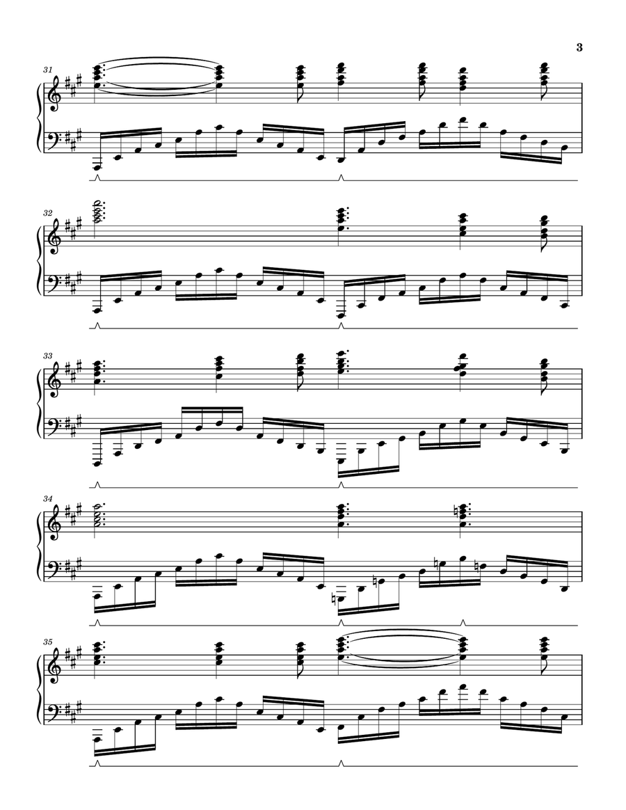 O Holy Night O Holy Night Piano Solo scores gallery preview page 3