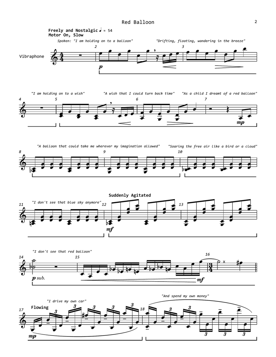 Red Balloon Chamber Music scores gallery preview page 3