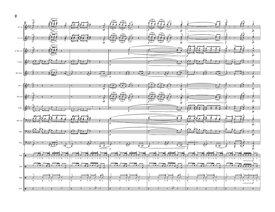 Greedy Greedy Marching Band scores gallery preview page 2