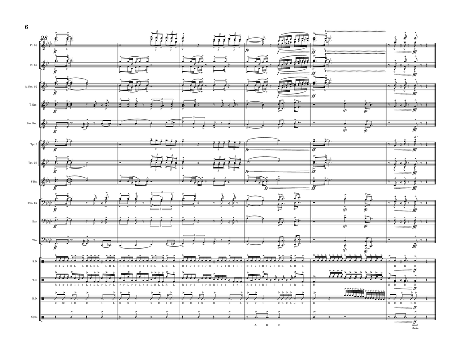 Greedy Greedy Marching Band scores gallery preview page 6
