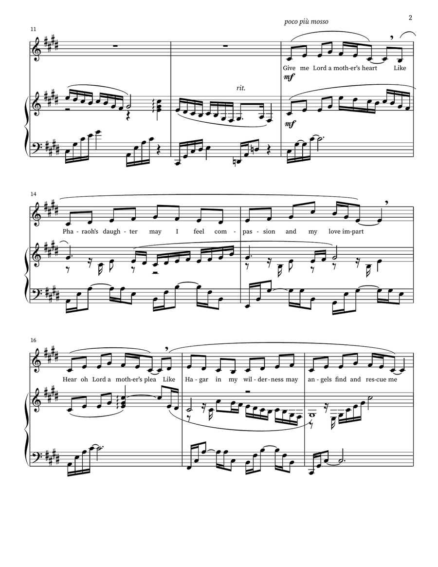 Certain Women Piano, Vocal scores gallery preview page 2